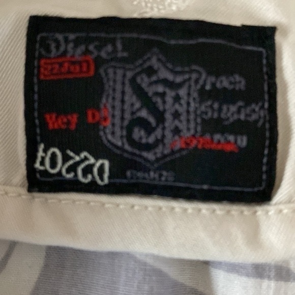 DIESEL Jeans Beige Cotton Utility Jacket HipLength US XS - Picture 14 of 16